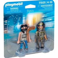 PLAYMOBIL Playmobil-Pack Duo Policía con Ladrón