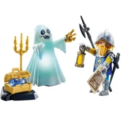 PLAYMOBIL Playmobil|Halloween-Pack Fantasma y Caballero Novelmore