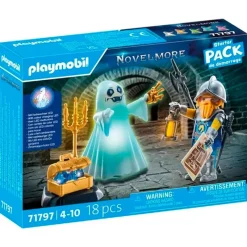 PLAYMOBIL Playmobil|Halloween-Pack Fantasma y Caballero Novelmore