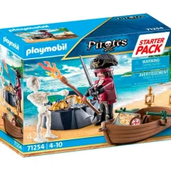 PLAYMOBIL Playmobil-Pirates Pirata con Bote de Remos