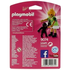 PLAYMOBIL Playmobil-Playmo-Friends Cuidadora con Bebé Gorila