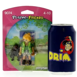 PLAYMOBIL Playmobil-Playmo-Friends Cuidadora con Bebé Gorila
