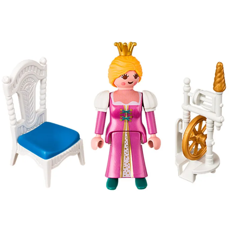 PLAYMOBIL Playmobil-Princesa con Rueca de Hilar