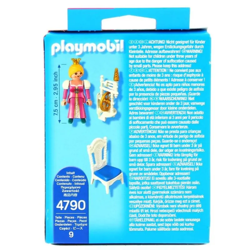 PLAYMOBIL Playmobil-Princesa con Rueca de Hilar