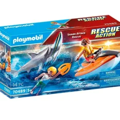 Rescue Action Rescate Ataque Tiburón*PLAYMOBIL Clearance