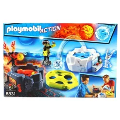 PLAYMOBIL Playmobil-Robot Hielo y Fuego Combate