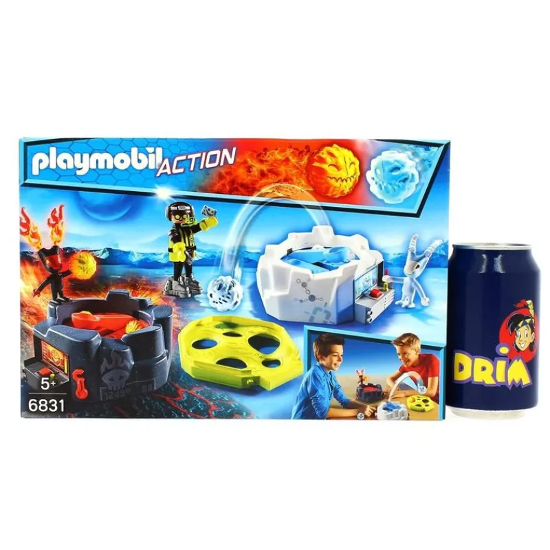 PLAYMOBIL Playmobil-Robot Hielo y Fuego Combate