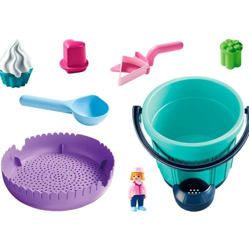 PLAYMOBIL Playmobil-SAND Cubo Pastelería