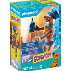 SCOOBY-DOO! Figura Coleccionable Policía*PLAYMOBIL Hot