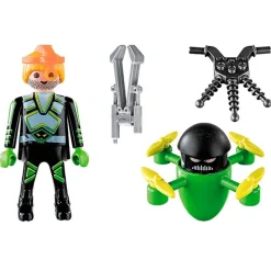 PLAYMOBIL Playmobil-Special Plus Agente con Dron