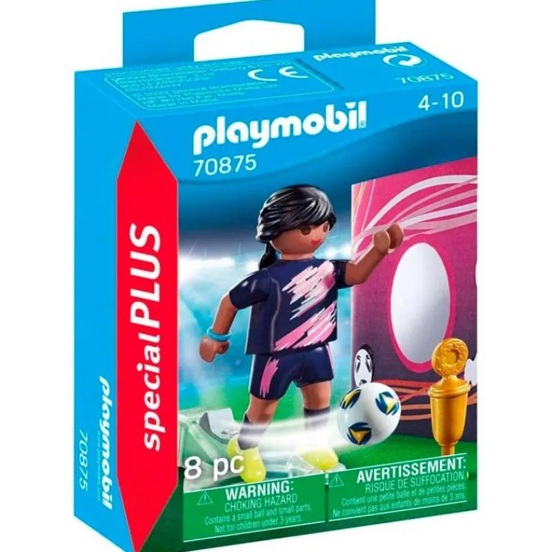PLAYMOBIL Playmobil-Special Plus Futbolista con Muro