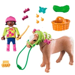 PLAYMOBIL Playmobil-Special Plus Niña con Poni