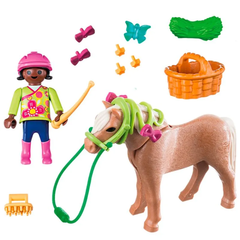 PLAYMOBIL Playmobil-Special Plus Niña con Poni