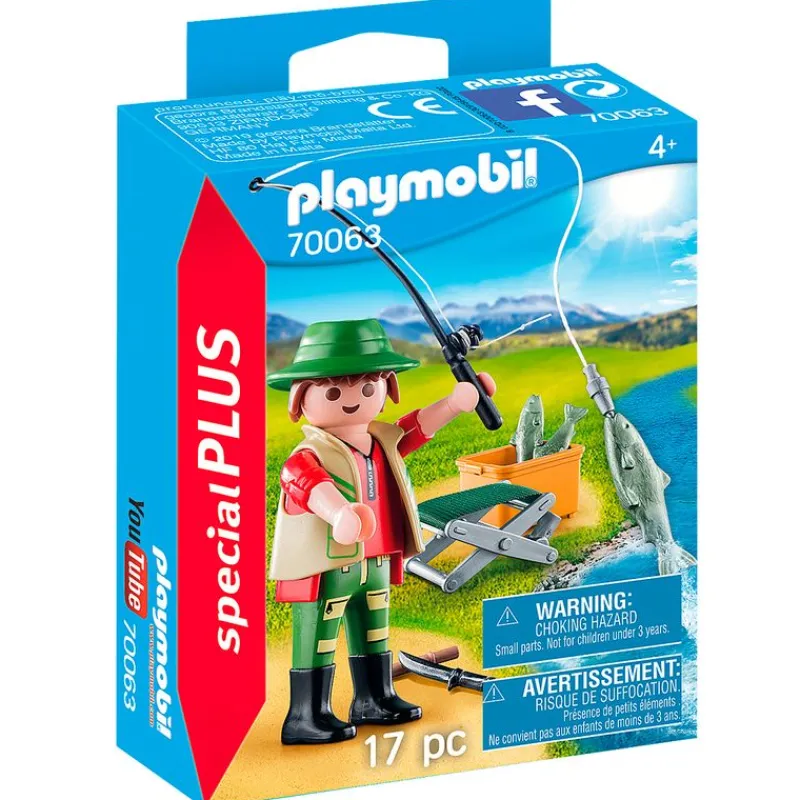 PLAYMOBIL Playmobil-Special Plus Pescador 70063