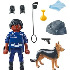 PLAYMOBIL Playmobil-Special Plus Policía con Perro
