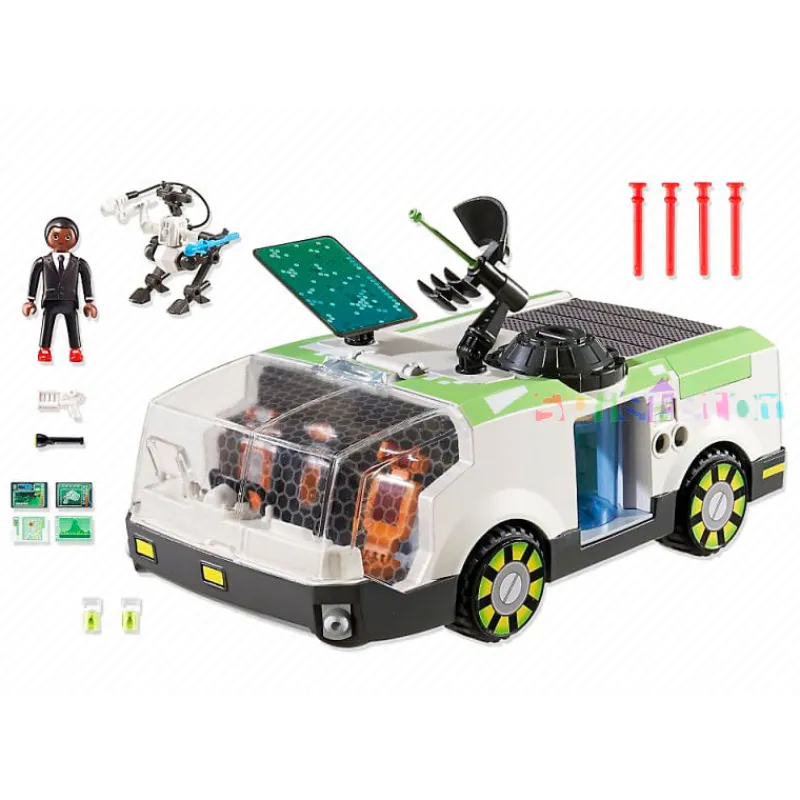 PLAYMOBIL Playmobil-Super4 Camaleón con Gene