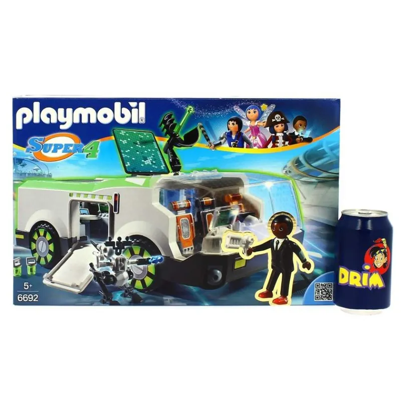 PLAYMOBIL Playmobil-Super4 Camaleón con Gene