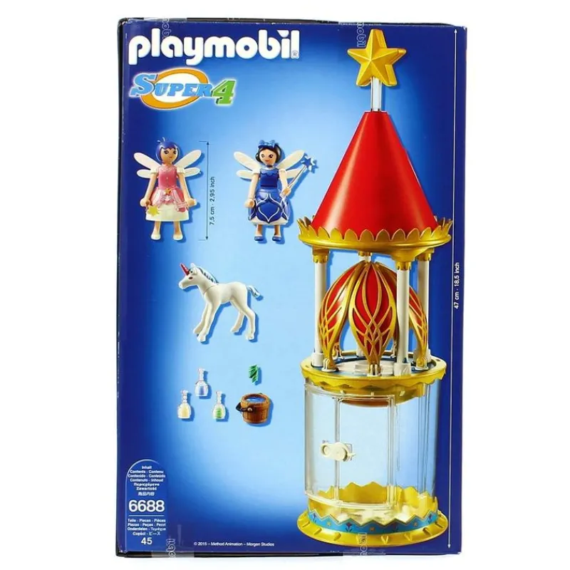 Super4 Torre Flor Mágica*PLAYMOBIL Best