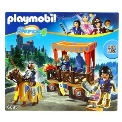 PLAYMOBIL Playmobil-Super4 Tribuna Real con Alex
