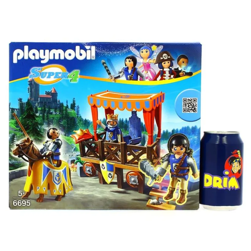 PLAYMOBIL Playmobil-Super4 Tribuna Real con Alex
