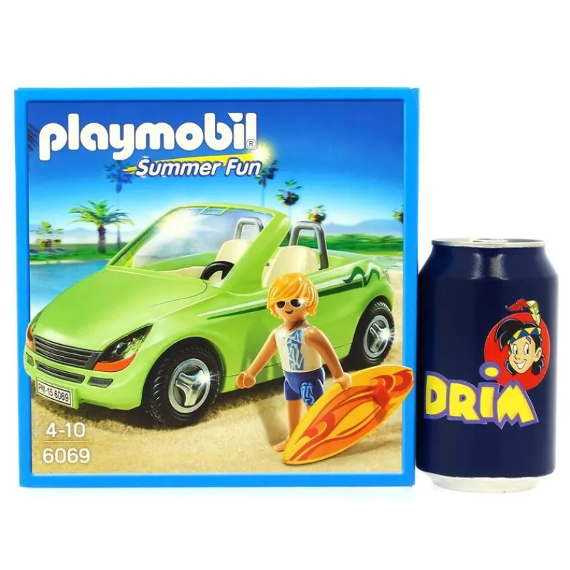 PLAYMOBIL Playmobil-Surfista con Descapotable