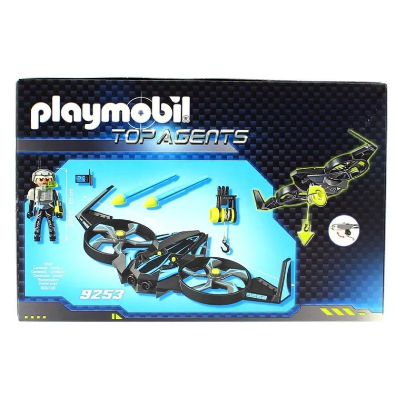 PLAYMOBIL Playmobil-Top Agents Mega Drone