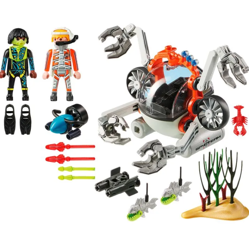 PLAYMOBIL Playmobil-Top Agents SPY TEAM Sub Bot