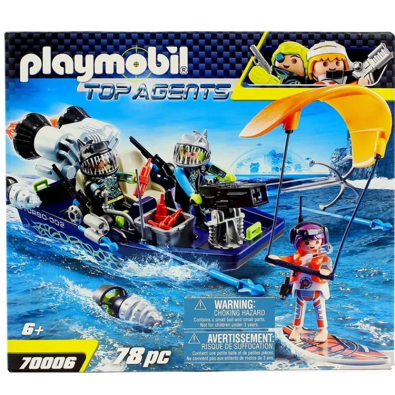 Top Agents TEAM S.H.A.R.K. Nave Arpón*PLAYMOBIL Best