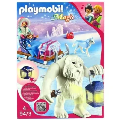 PLAYMOBIL Playmobil-Trol de Nieve con Trineo