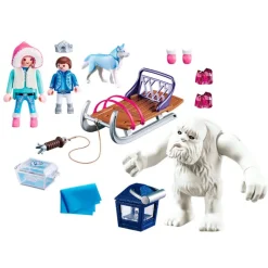 PLAYMOBIL Playmobil-Trol de Nieve con Trineo