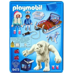 PLAYMOBIL Playmobil-Trol de Nieve con Trineo