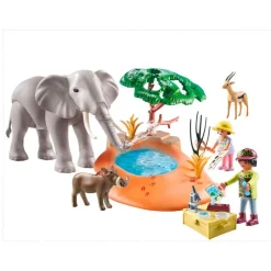 PLAYMOBIL Playmobil-Wiltopia Elefante en la Charca