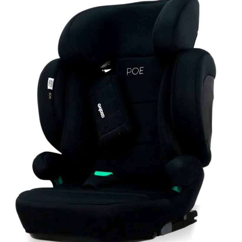 ASALVO Sillas Con Isofix De 100 A 150 Cm (4 A 12 Años)-Poe Fix Isize 100-150cm Black