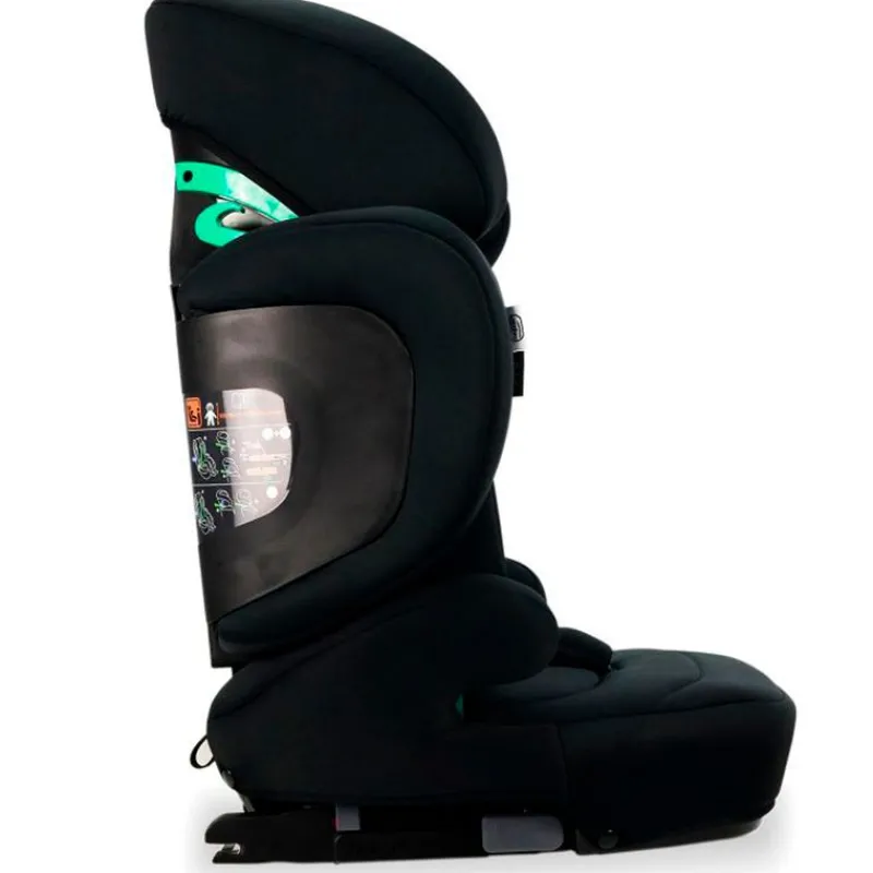 ASALVO Sillas Con Isofix De 100 A 150 Cm (4 A 12 Años)-Poe Fix Isize 100-150cm Black