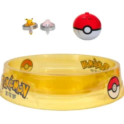 BIZAK Figuras Y Figuras De Acción-Pokémon Battle Spinner Arena de Combate
