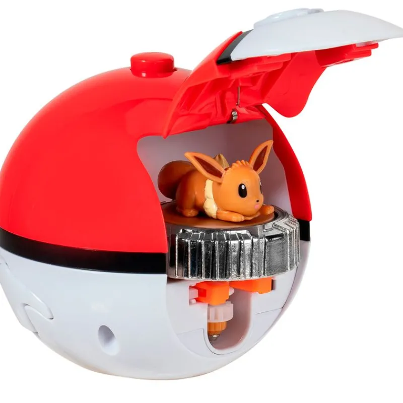 BIZAK Figuras Y Figuras De Acción-Pokémon Battle Spinner Pack Surtido