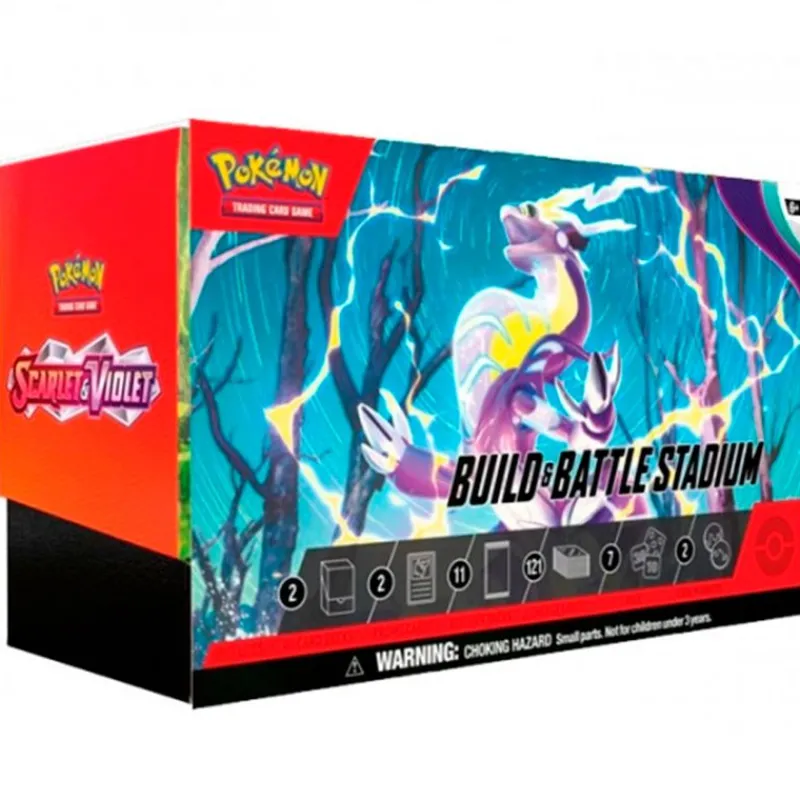 BANDAI Tcg Pokemon|Amigos Y Familia-Pokémon Build & Battle Stadium 12.5 Castellano