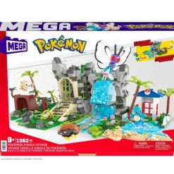 MATTEL Puzzles Y Construcciones-Pokémon Construcción Expedición a la Jungla