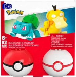 Pokémon Construcción Pack 2 Pokéballs Surtido*MATTEL Sale