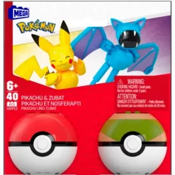 Pokémon Construcción Pack 2 Pokéballs Surtido*MATTEL Sale