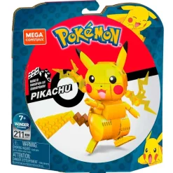 MEGABLOKS Puzzles Y Construcciones-Pokémon Construcción Pikachu