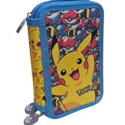Pokémon Estuche Escolar Triple*SELECCION DRIM New