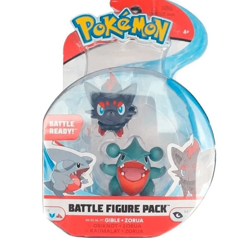 BIZAK Figuras Videojuegos|Figuras Y Figuras De Acción-Pokémon Figura Combate Surtida