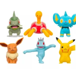 Pokémon Pack 6 Figuras Surtidas*JAZWARES New