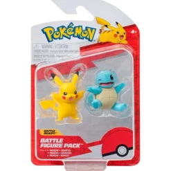BIZAK Figuras Videojuegos|Figuras Y Figuras De Acción-Pokémon Pack Doble Generación Original Surtido