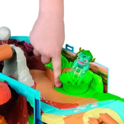 BIZAK Figuras Y Figuras De Acción-Pokémon Playset Desierto Transformable