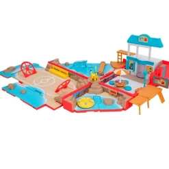 BIZAK Figuras Y Figuras De Acción-Pokémon Playset Mundo Transformable Región Alola