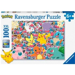 RAVENSBURGER Puzzles Y Construcciones-Pokémon Puzzle 100 Piezas