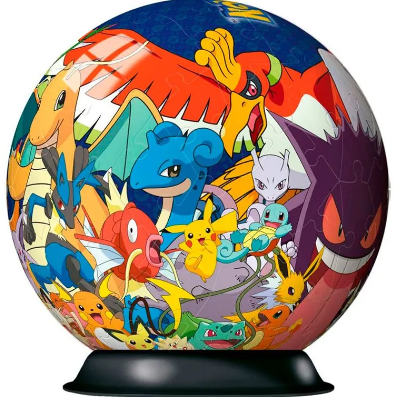 RAVENSBURGER Puzzles Y Construcciones-Pokémon Puzzle Bola 3D 72 Piezas