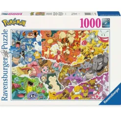 RAVENSBURGER Puzzles Y Construcciones-Pokémon Puzzle Challenge 1000 Piezas